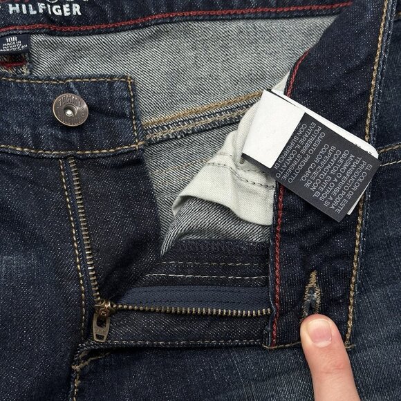 Tommy Hilfiger Freedom Boot Women's Size 10R Dark Wash Stretch Denim Jeans NWT - Picture 5 of 13